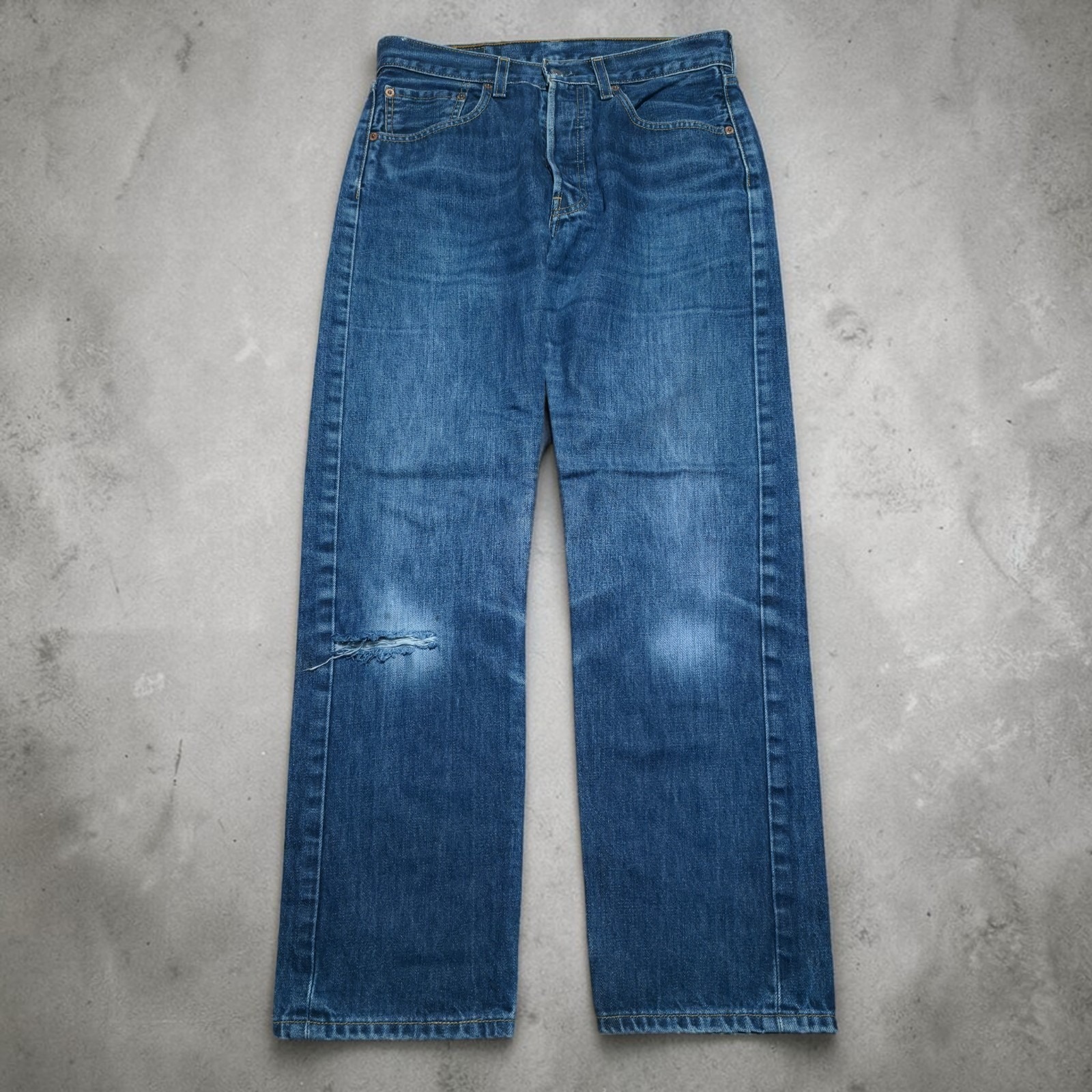 Vintage Levis 501 Jeans Made In Belgium Blue Mens 31 X 30 *Fits 29 X 28